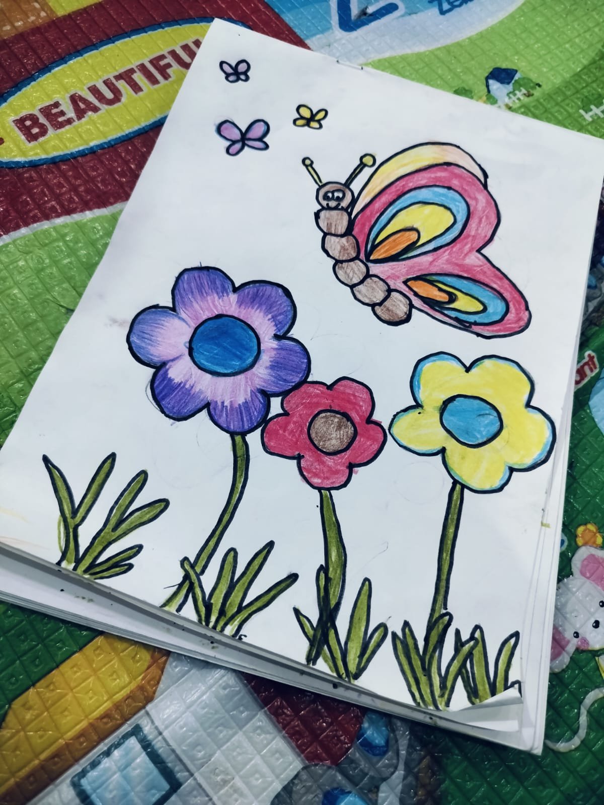 Bold Splashes - Siri Art Classes Whitefield